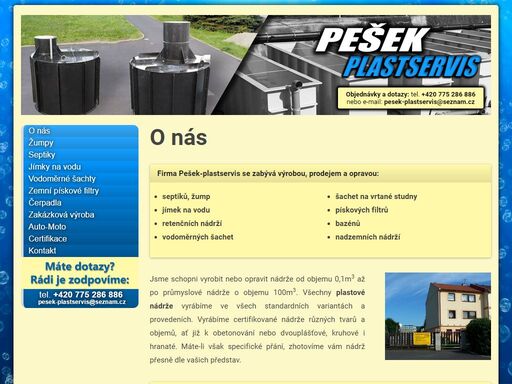 pesek-plastservis.cz