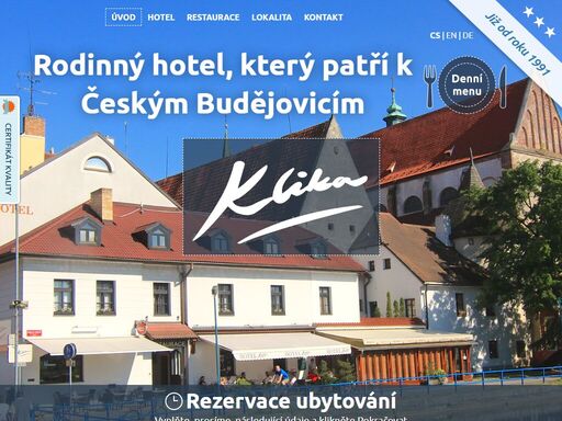 www.hotelklika.cz