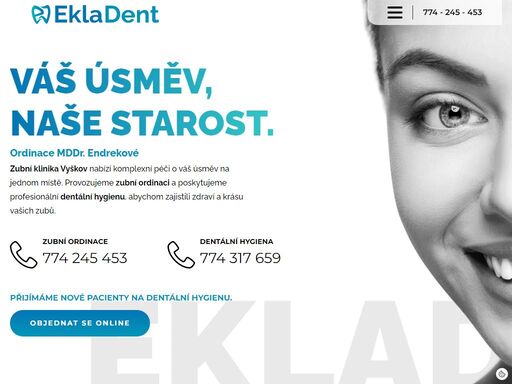 www.ekladent.cz