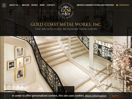 gold coast metal works, inc provides architectural ironwork fabrication services. call us at 631-424-0905 for fine architectural metalwork.