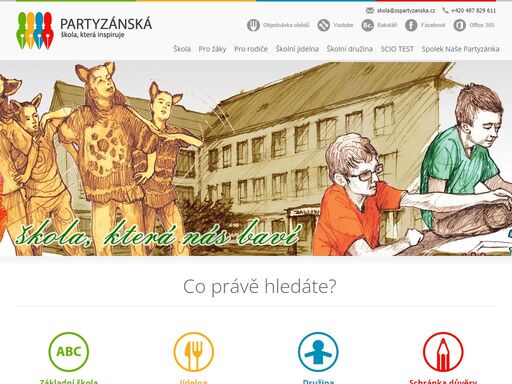 www.zspartyzanska.cz