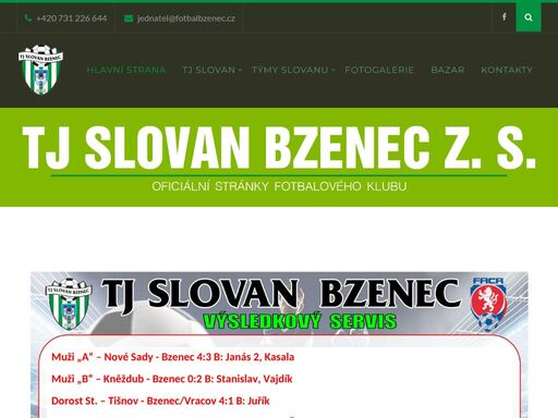 www.fotbalbzenec.cz
