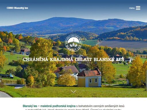 oficiální webové stránky chráněné krajinné oblasti blanský les. chko blanský les vznikla v roce 1990.