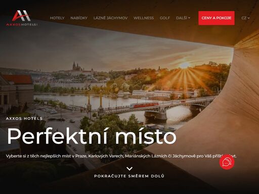 your home in czech republic. axxos hotels operates the most exclusive hotels in the very best locations in prague, carlsbad, marienbad & jachymov. enjoy relaxing spa & wellness treatment, play golf or discover unesco locations of czech republic.