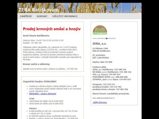 www.zeraratiskovice.cz