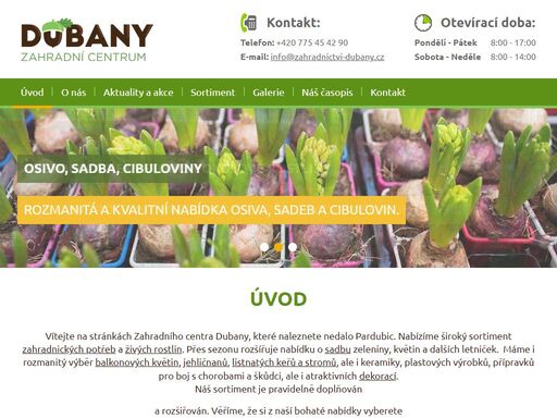 www.zahradnictvi-dubany.cz